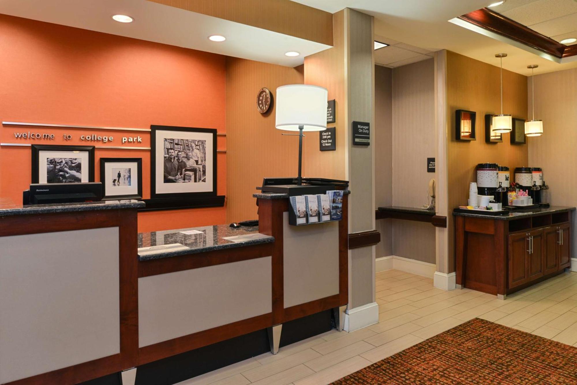 Hampton Inn College Park Esterno foto